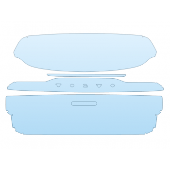 Precut PPF Kit – Clear Bra Paint Protection Film PAINT PROTECTION KIT - 2025 VOLVO XC90 CORE REAR HATCH - PRECUT PPF CLEAR BRA WRAP