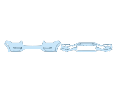 2024 VOLVO XC90 PLUS BUMPER (MULTI PIECE)