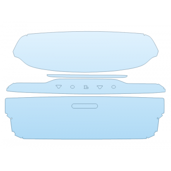 Precut PPF Kit – Clear Bra Paint Protection Film PAINT PROTECTION KIT - 2025 VOLVO XC90 PLUS REAR HATCH - PRECUT PPF CLEAR BRA WRAP