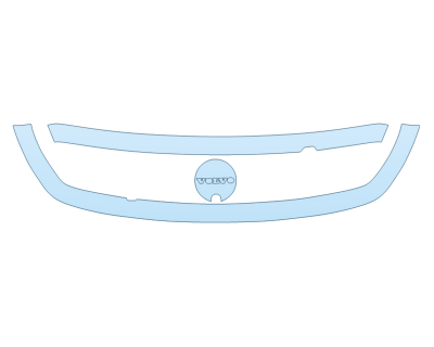 PAINT PROTECTION KIT - 2024 VOLVO XC90 PLUS GRILL - PRECUT PPF CLEAR BRA WRAP