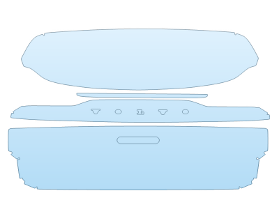 Precut PPF Kit – Clear Bra Paint Protection Film PAINT PROTECTION KIT - 2025 VOLVO XC90 ULTIMATE REAR HATCH - PRECUT PPF CLEAR BRA WRAP