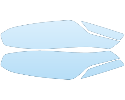 Precut PPF Kit – Clear Bra Paint Protection Film PAINT PROTECTION KIT - 2025 VOLVO XC90 ULTIMATE HEADLIGHTS - FOGLIGHTS - PRECUT PPF CLEAR BRA WRAP