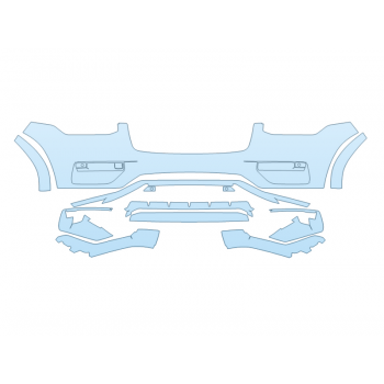 PAINT PROTECTION KIT - 2024 VOLVO XC90 RECHARGE CORE BUMPER - PRECUT PPF CLEAR BRA WRAP