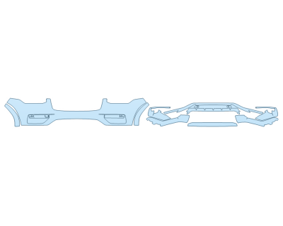 2024 VOLVO XC90 RECHARGE PLUS BUMPER (MULTI PIECE)