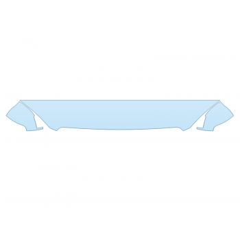 PAINT PROTECTION KIT - 2025 VOLVO XC90 RECHARGE ULTIMATE HOOD FENDERS MIRRORS 12 INCH - (WRAPPED EDGES) - PRECUT PPF CLEAR BRA WRAP