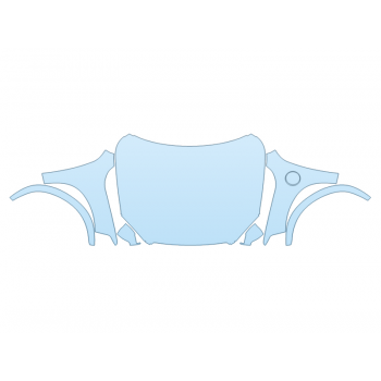 PAINT PROTECTION KIT - 2025 VOLVO XC90 RECHARGE ULTIMATE FULL HOOD FENDERS MIRRORS  - (WRAPPED EDGES) - PRECUT PPF CLEAR BRA WRAP