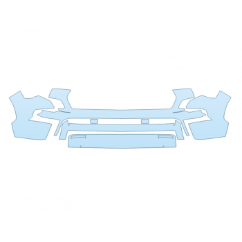 PAINT PROTECTION KIT - 2024 TOYOTA SEQUOIA CAPSTONE BUMPER - PRECUT PPF CLEAR BRA WRAP