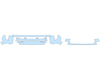 2024 TOYOTA SEQUOIA CAPSTONE BUMPER (MULTI PIECE)