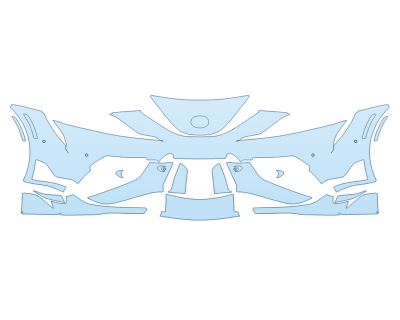 Precut PPF Kit – Clear Bra Paint Protection Film PAINT PROTECTION KIT - 2024 TOYOTA SUPRA 2 BUMPER - SENSORS - PRECUT PPF CLEAR BRA WRAP