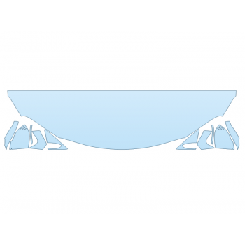 PAINT PROTECTION KIT - 2024 TOYOTA SUPRA 2 HOOD FENDERS MIRRORS 24 INCH - - PRECUT PPF CLEAR BRA WRAP