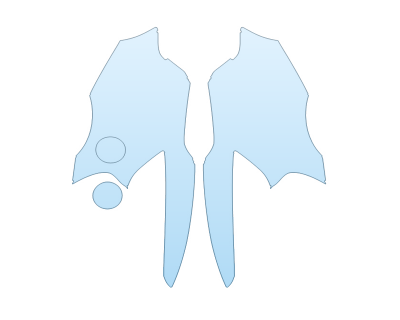 PAINT PROTECTION KIT - 2024 TOYOTA SUPRA 3 REAR FULL FENDERS - (WRAPPED EDGES) - PRECUT PPF CLEAR BRA WRAP