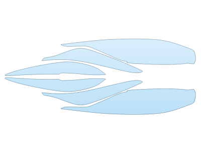 PAINT PROTECTION KIT - 2024 TOYOTA SUPRA 3 HEADLIGHTS - TAIL LIGHTS - PRECUT PPF CLEAR BRA WRAP