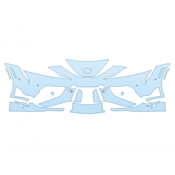 Precut PPF Kit – Clear Bra Paint Protection Film PAINT PROTECTION KIT - 2024 TOYOTA SUPRA 3.0 PREMIUM BUMPER - SENSORS - PRECUT PPF CLEAR BRA WRAP