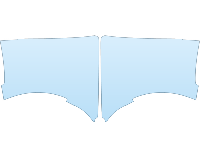PAINT PROTECTION KIT - 2024 TOYOTA SUPRA 3.0 PREMIUM FULL FENDERS - (WRAPPED EDGES) - PRECUT PPF CLEAR BRA WRAP