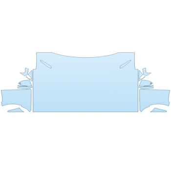 PAINT PROTECTION KIT - 2024 TOYOTA SUPRA 45TH ANNIVERSARY EDITION FULL HOOD FENDERS MIRRORS - PRECUT PPF CLEAR BRA WRAP