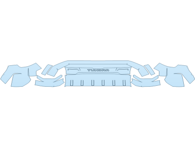 2024 TOYOTA TUNDRA SR BUMPER