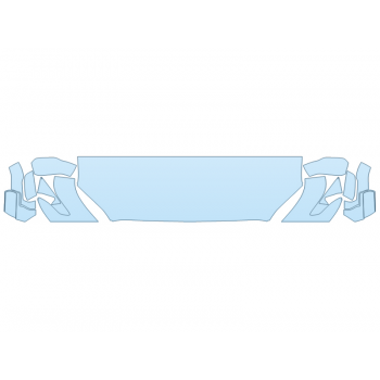 PAINT PROTECTION KIT - 2024 TOYOTA TUNDRA SR HOOD FENDERS MIRRORS 24 INCH - (WRAPPED EDGES) - PRECUT PPF CLEAR BRA WRAP