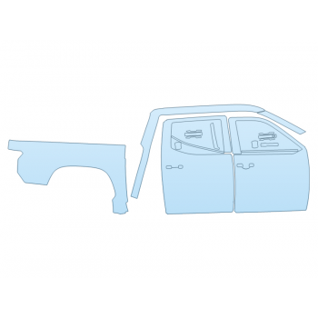 Precut PPF Kit – Clear Bra Paint Protection Film PAINT PROTECTION KIT - 2024 TOYOTA TUNDRA SR PASSENGER - PRECUT PPF CLEAR BRA WRAP