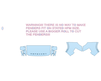 PAINT PROTECTION KIT - 2024 LAND ROVER DEFENDER 110 S HOOD FENDERS MIRRORS 24 INCH - - PRECUT PPF CLEAR BRA WRAP