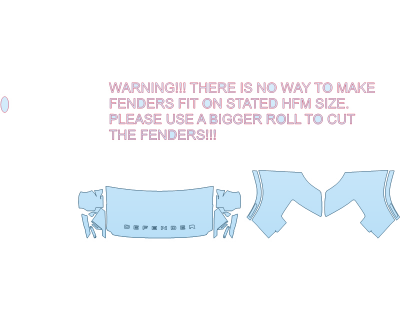 PAINT PROTECTION KIT - 2024 LAND ROVER DEFENDER 110 S HOOD FENDERS MIRRORS 24 INCH - (WRAPPED EDGES) - PRECUT PPF CLEAR BRA WRAP