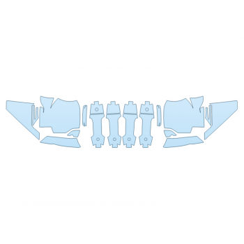 Precut PPF Kit – Clear Bra Paint Protection Film PAINT PROTECTION KIT - 2024 LAND ROVER DEFENDER 110 S MIRRORS - DOOR CUPS - PRECUT PPF CLEAR BRA WRAP