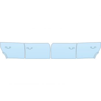 PAINT PROTECTION KIT - 2024 LAND ROVER DEFENDER 110 V8 FULL DOORS - PRECUT PPF CLEAR BRA WRAP