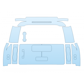 PAINT PROTECTION KIT - 2024 LAND ROVER DEFENDER 110 V8 TAILGATE - PRECUT PPF CLEAR BRA WRAP