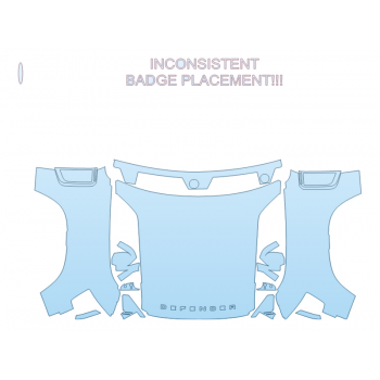 PAINT PROTECTION KIT - 2024 LAND ROVER DEFENDER 130 OUTBOUND FULL HOOD FENDERS MIRRORS  - (WRAPPED EDGES) - PRECUT PPF CLEAR BRA WRAP