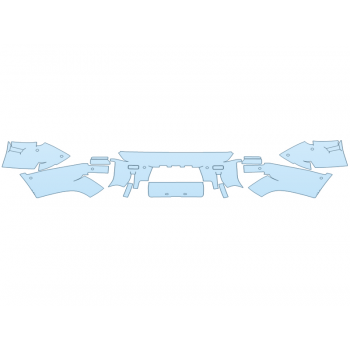 PAINT PROTECTION KIT - 2024 LAND ROVER DEFENDER 130 S REAR BUMPER - PRECUT PPF CLEAR BRA WRAP