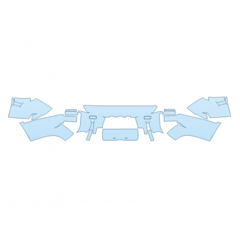 PAINT PROTECTION KIT - 2024 LAND ROVER DEFENDER 130 V8 REAR BUMPER - PRECUT PPF CLEAR BRA WRAP