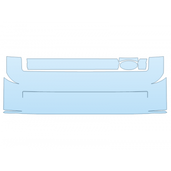 PAINT PROTECTION KIT - 2024 LAND ROVER DEFENDER 130 V8 GRILL - PRECUT PPF CLEAR BRA WRAP