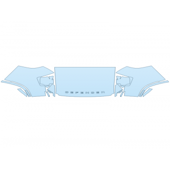 PAINT PROTECTION KIT - 2024 LAND ROVER DEFENDER 90 X-DYNAMIC HSE HOOD FENDERS MIRRORS 30 INCH - - PRECUT PPF CLEAR BRA WRAP