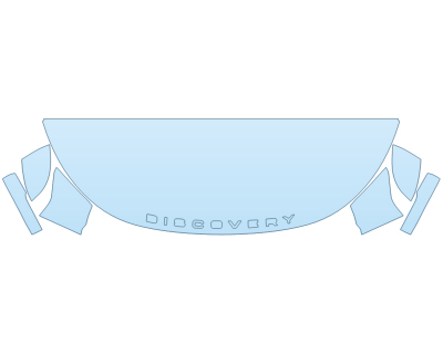 PAINT PROTECTION KIT - 2024 LAND ROVER DISCOVERY DYNAMIC SE HOOD FENDERS MIRRORS 24 INCH - (WRAPPED EDGES) - PRECUT PPF CLEAR BRA WRAP