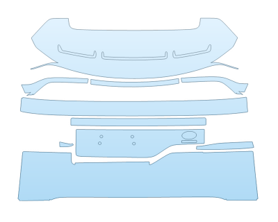 PAINT PROTECTION KIT - 2024 LAND ROVER DISCOVERY DYNAMIC SE REAR HATCH - PRECUT PPF CLEAR BRA WRAP