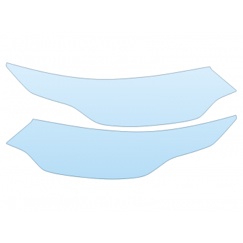 PAINT PROTECTION KIT - 2025 LAND ROVER DISCOVERY METROPOLITAN EDITION HEADLIGHTS - PRECUT PPF CLEAR BRA WRAP