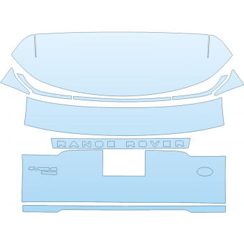 PAINT PROTECTION KIT - 2024 LAND ROVER RANGE ROVER EVOQUE S REAR HATCH - PRECUT PPF CLEAR BRA WRAP