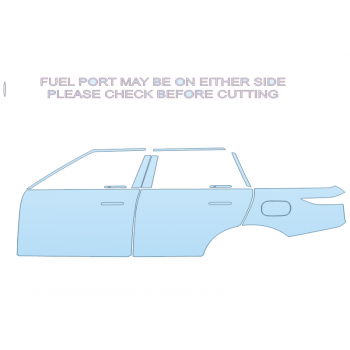 PAINT PROTECTION KIT - 2024 LAND ROVER RANGE ROVER SPORT DYNAMIC DRIVER SIDE W/FUEL PORT - PRECUT PPF CLEAR BRA WRAP