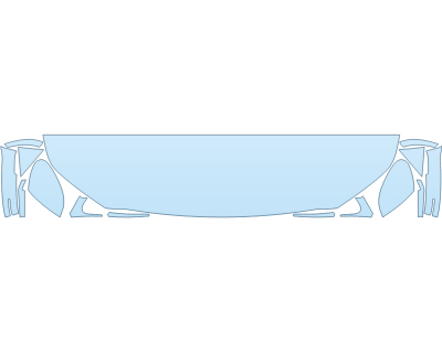 PAINT PROTECTION KIT - 2023 ACURA MDX PLATINUM ELITE HOOD FENDERS MIRRORS 18 INCH (WRAPPED EDGES) - PRECUT PPF CLEAR BRA WRAP