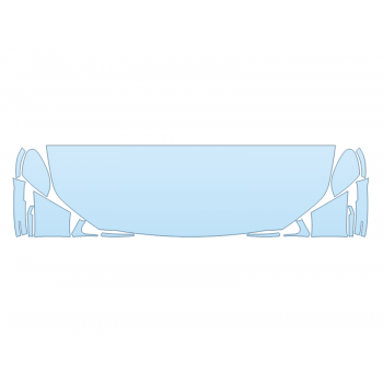 PAINT PROTECTION KIT - 2023 ACURA MDX PLATINUM ELITE HOOD FENDERS MIRRORS 24 INCH - PRECUT PPF CLEAR BRA WRAP