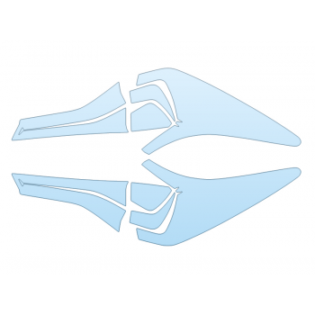 PAINT PROTECTION KIT - 2023 ACURA MDX PLATINUM ELITE TAIL LIGHTS - PRECUT PPF CLEAR BRA WRAP