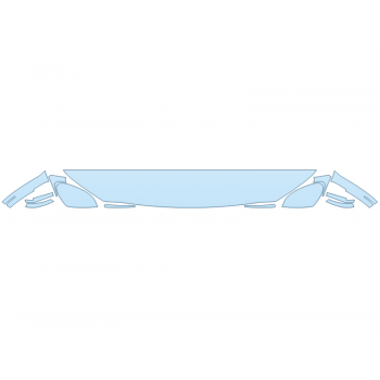 Precut PPF Kit – Clear Bra Paint Protection Film PAINT PROTECTION KIT - 2023 ACURA MDX TECHNOLOGY PACKAGE HOOD FENDERS MIRRORS 12 INCH (WRAPPED EDGES) - PRECUT PPF CLEAR BRA WRAP