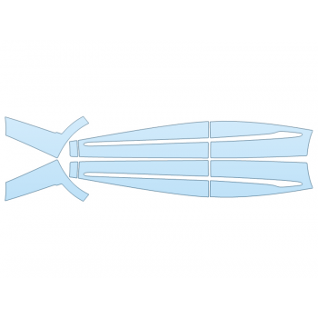 PAINT PROTECTION KIT - 2023 ACURA MDX TYPE S ADVANCE ROCKERS - PRECUT PPF CLEAR BRA WRAP