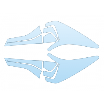 PAINT PROTECTION KIT - 2023 ACURA MDX TYPE S ADVANCE TAIL LIGHTS - PRECUT PPF CLEAR BRA WRAP