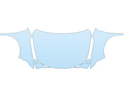 Precut PPF Kit – Clear Bra Paint Protection Film PAINT PROTECTION KIT - 2023 ALFA ROMEO TONALE SPRINT FULL HOOD FENDERS MIRRORS(WRAPPED EDGES) - PRECUT PPF CLEAR BRA WRAP