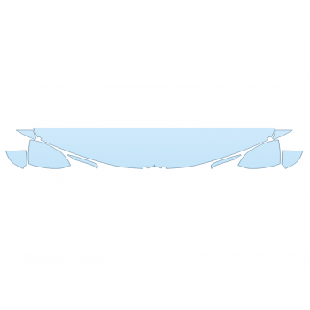 PAINT PROTECTION KIT - 2023 ALFA ROMEO TONALE VELOCE HOOD FENDERS MIRRORS 12 INCH (WRAPPED EDGES) - PRECUT PPF CLEAR BRA WRAP