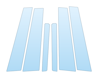 PAINT PROTECTION KIT - 2023 ALFA ROMEO TONALE VELOCE B PILLARS - PRECUT PPF CLEAR BRA WRAP