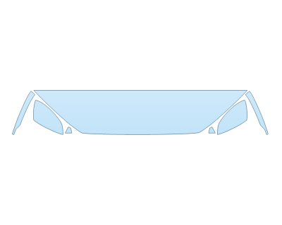 PAINT PROTECTION KIT - 2023 AUDI A3 PREMIUM HOOD FENDERS MIRRORS 12 INCH (WRAPPED EDGES) - PRECUT PPF CLEAR BRA WRAP