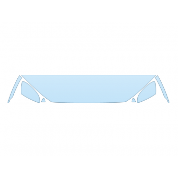PAINT PROTECTION KIT - 2023 AUDI A3 PRESTIGE HOOD FENDERS MIRRORS 12 INCH (WRAPPED EDGES) - PRECUT PPF CLEAR BRA WRAP