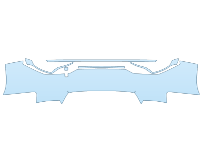 PAINT PROTECTION KIT - 2023 AUDI A5 COUPE PRESTIGE REAR BUMPER - PRECUT PPF CLEAR BRA WRAP
