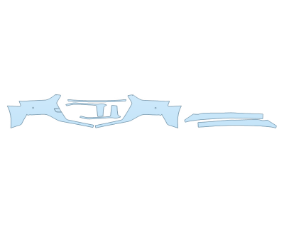 2023 AUDI A5 SPORTBACK PREMIUM BUMPER (MULTI PIECE)WITH SENSORS